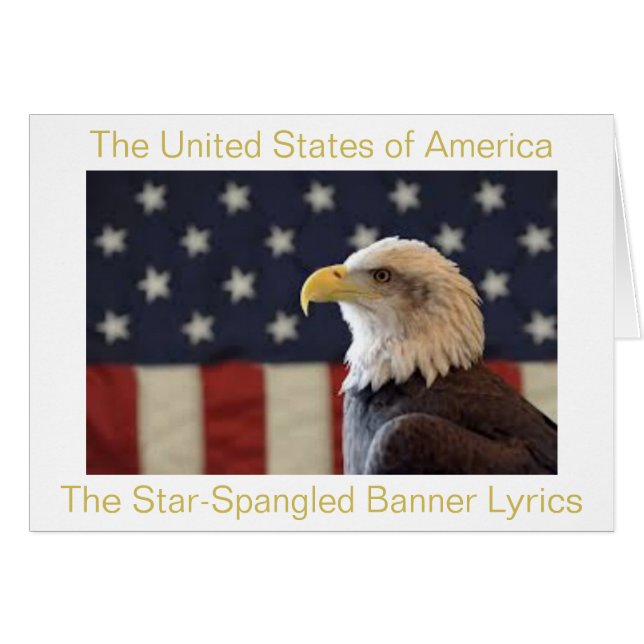 The Flag of the United States of America (Front Horizontal)