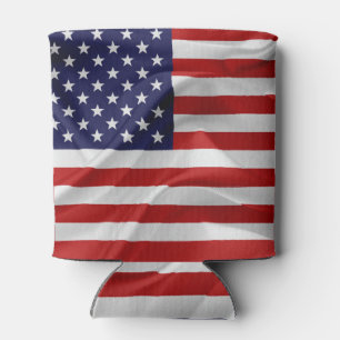 The Flag of the United States of America Can Cooler