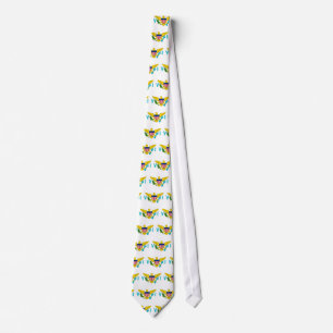 The Flag of the US Virgin Islands Tie
