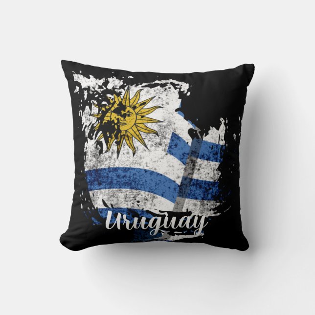 the flag of Uruguay Cushion (Front)