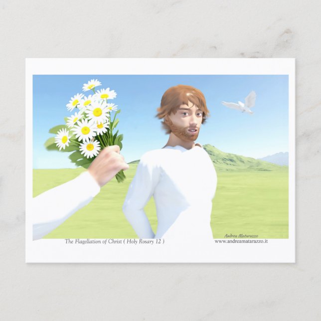 The Flagellation of Christ Postcard (Front)
