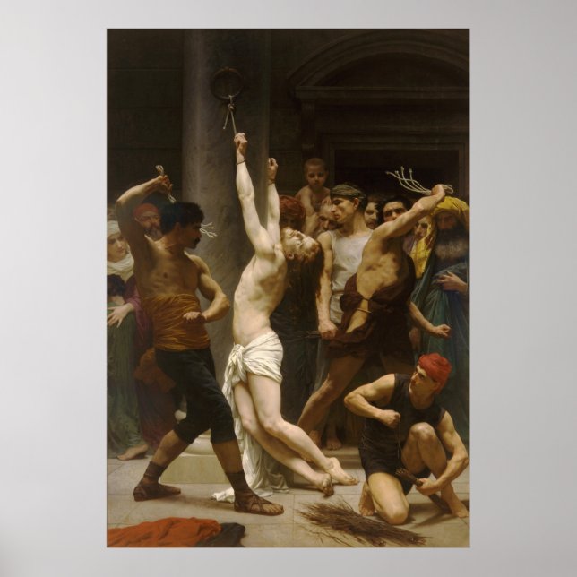 The Flagellation of Our Lord Jesus Christ 1880 Poster (Front)