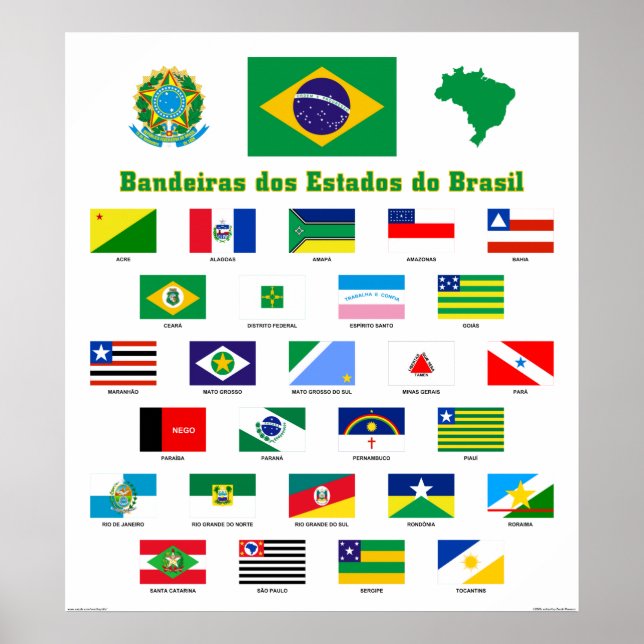 The Flags of Brazil Poster (Front)