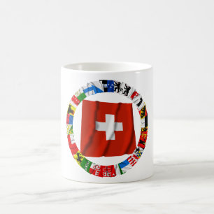 The Flags of the Cantons of Switzerland Coffee Mug