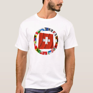 The Flags of the Cantons of Switzerland T-Shirt