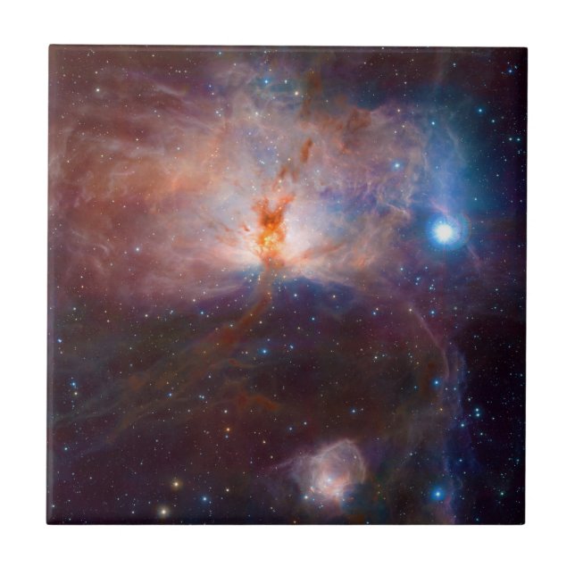 The Flame Nebula NGC 2024 Star Forming Region Tile (Front)