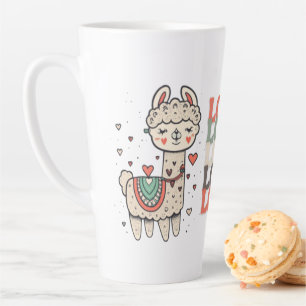 The Flame of Love Latte Mug