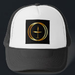 The Flaming Chalice Trucker Hat<br><div class="desc">The Flaming Chalice- the symbol of Unitarianism and Unitarian Universalism</div>
