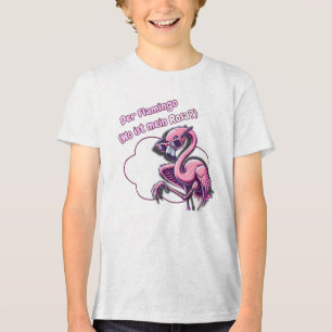 The Flamingo (Where's My Pink?) Tri-Blend Shirt