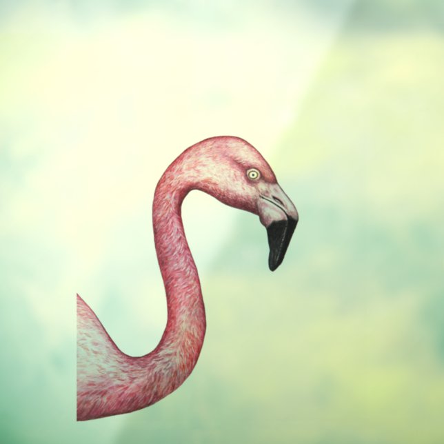 The Flamingo Window Cling (Sheet 3)