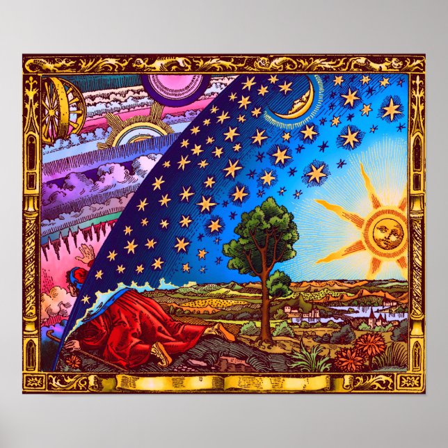 The Flammarion Dome Poster (with border) (Front)