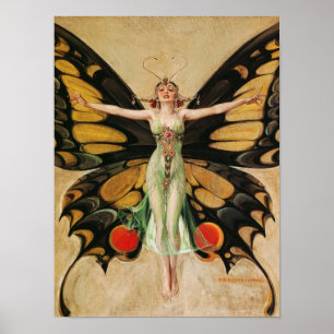 The Flapper, 1922 by Joseph Christian Leyendecker Poster