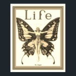 "The Flapper" Art Deco Life Cover 16 x 20 Poster<br><div class="desc">Beautiful Art Deco Life Cover 16 x 20</div>