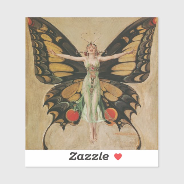 The Flapper - Butterfly Girl  (Sheet)