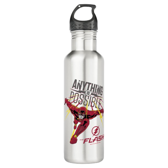 The Flash | "Anything Is Possible" 710 Ml Water Bottle (Front)
