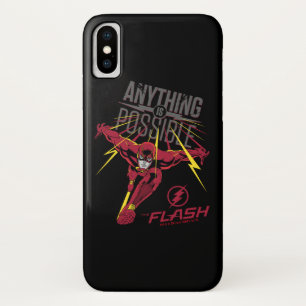 The Flash   "Anything Is Possible" iPhone X Case