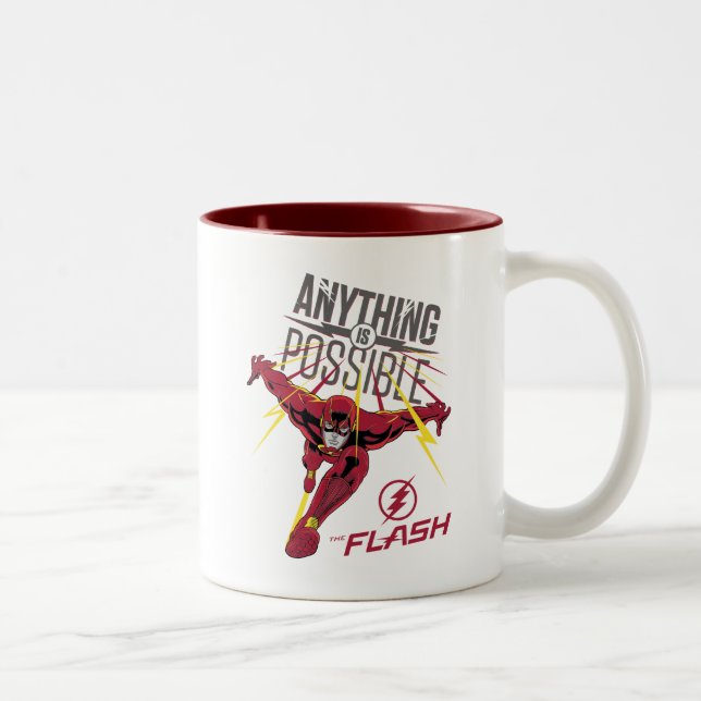 The Flash | "Anything Is Possible" Two-Tone Coffee Mug (Right)
