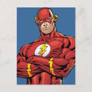 The Flash Arms Crossed Postcard