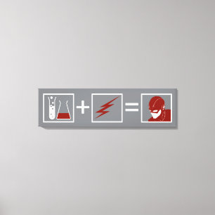 The Flash   Flash Equation Canvas Print