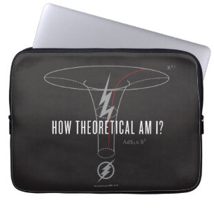 The Flash "How Theoretical Am I?" Laptop Sleeve
