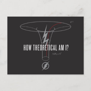 The Flash   "How Theoretical Am I?" Postcard