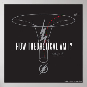 The Flash "How Theoretical Am I?" Poster