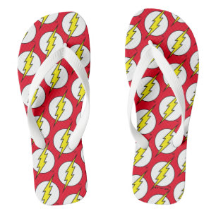 The Flash   Lightning Bolt Flip Flops
