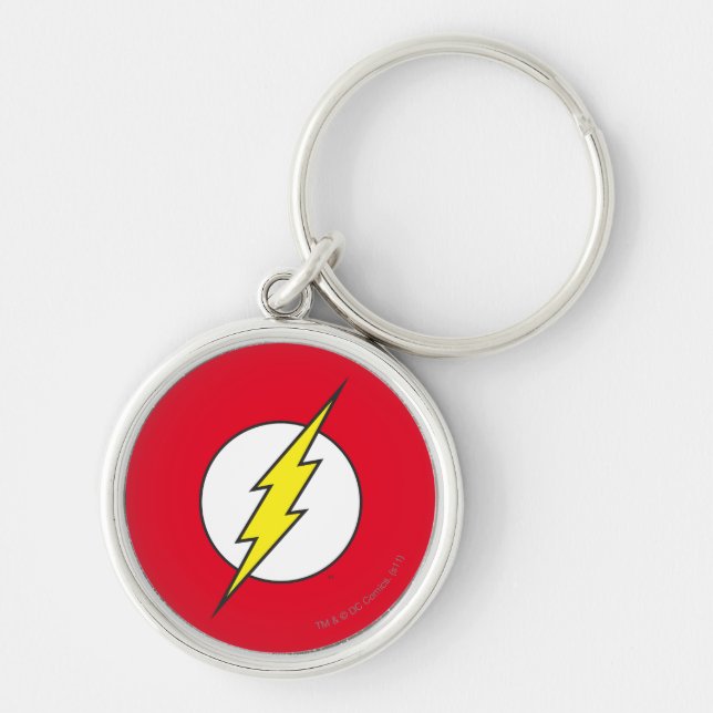 The Flash | Lightning Bolt Key Ring (Front)
