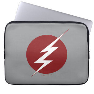 The Flash   Lightning Bolt Logo Laptop Sleeve