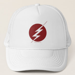 The Flash   Lightning Bolt Logo Trucker Hat
