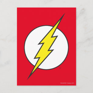 The Flash   Lightning Bolt Postcard