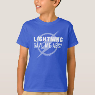 The Flash "Lightning Gave Me Abs?" T-Shirt