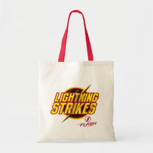 The Flash "Lightning Strikes" Graphic Tote Bag