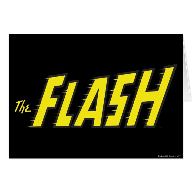 The Flash Logo Yellow (Front Horizontal)