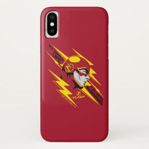 The Flash   My Whole Life I've Been Running iPhone X Case