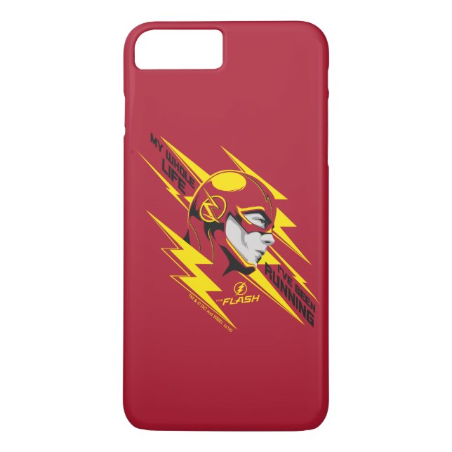 The Flash | My Whole Life I've Been Running Case-Mate iPhone Case (Back)