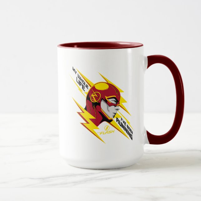 The Flash | My Whole Life I've Been Running Mug (Right)
