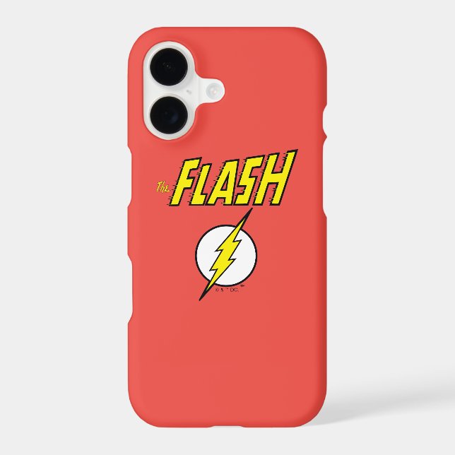 The Flash Name & Lightning Bolt Logo (Back)