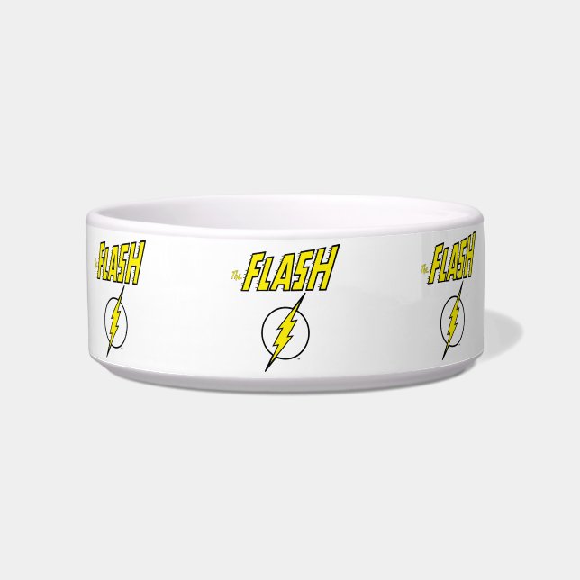 The Flash Name & Lightning Bolt Logo Bowl (Front)