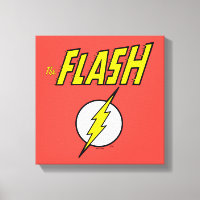 The Flash Name & Lightning Bolt Logo