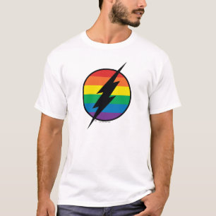 The Flash Rainbow Logo T-Shirt