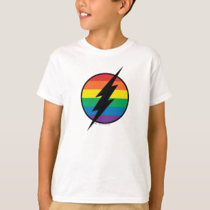 The Flash Rainbow Logo T-Shirt
