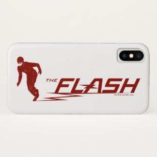 The Flash | Super Hero Name Logo iPhone X Case