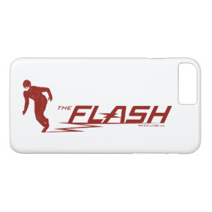 The Flash   Super Hero Name Logo iPhone 8 Plus/7 Plus Case