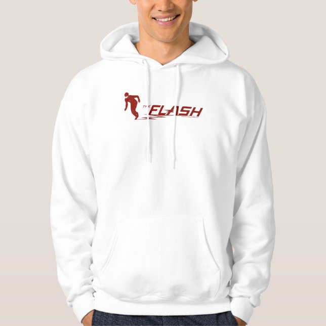 The Flash | Super Hero Name Logo Hoodie (Front)