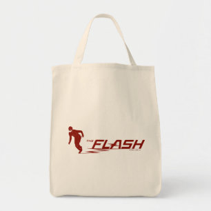 The Flash Super Hero Name Logo Tote Bag