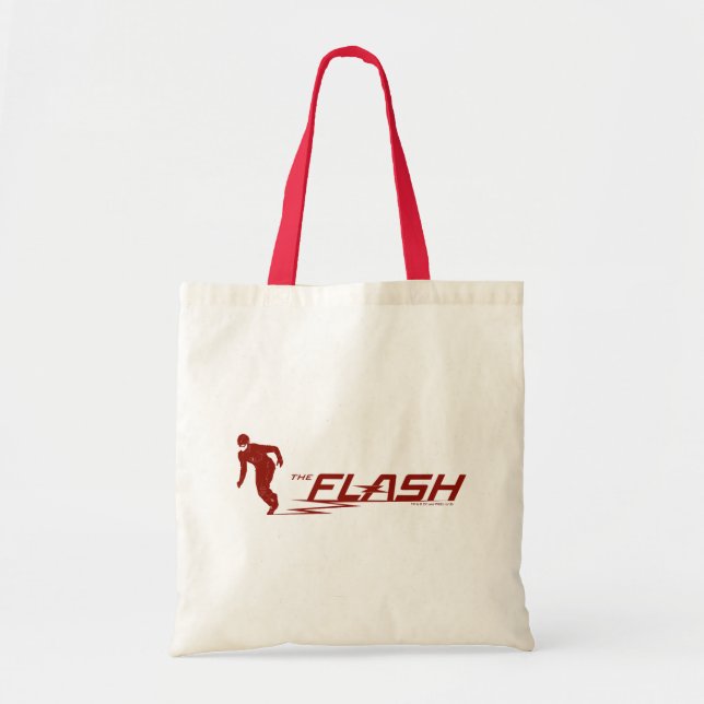 The Flash | Super Hero Name Logo Tote Bag (Front)