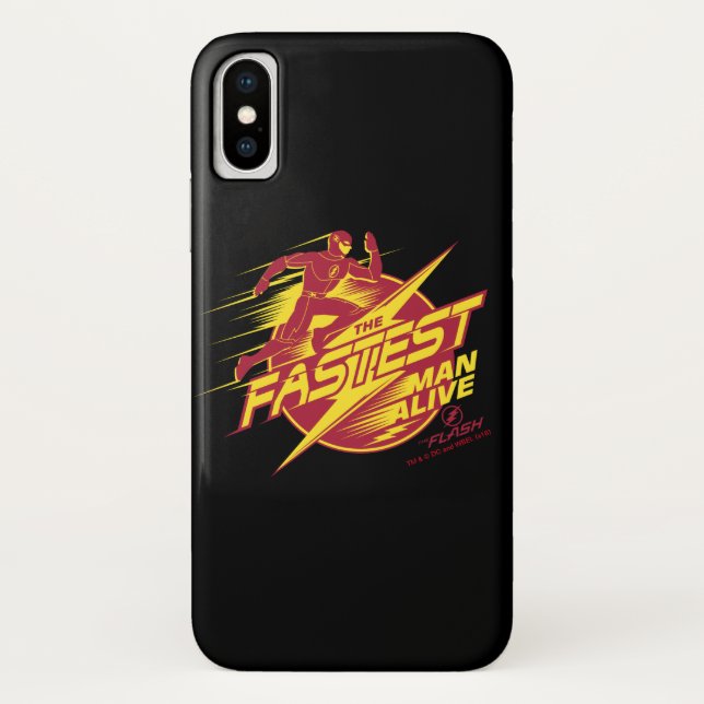 The Flash | The Fastest Man Alive Case-Mate iPhone Case (Back)