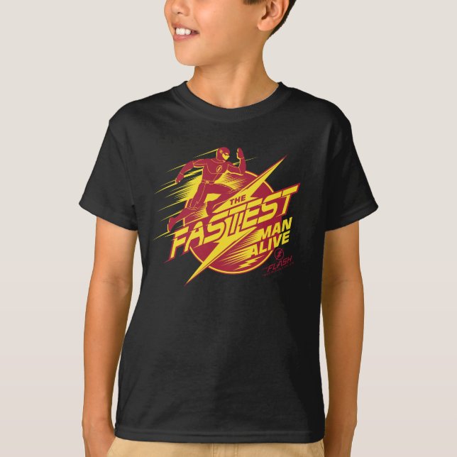 The Flash | The Fastest Man Alive T-Shirt (Front)