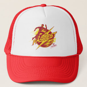 The Flash   The Fastest Man Alive Trucker Hat